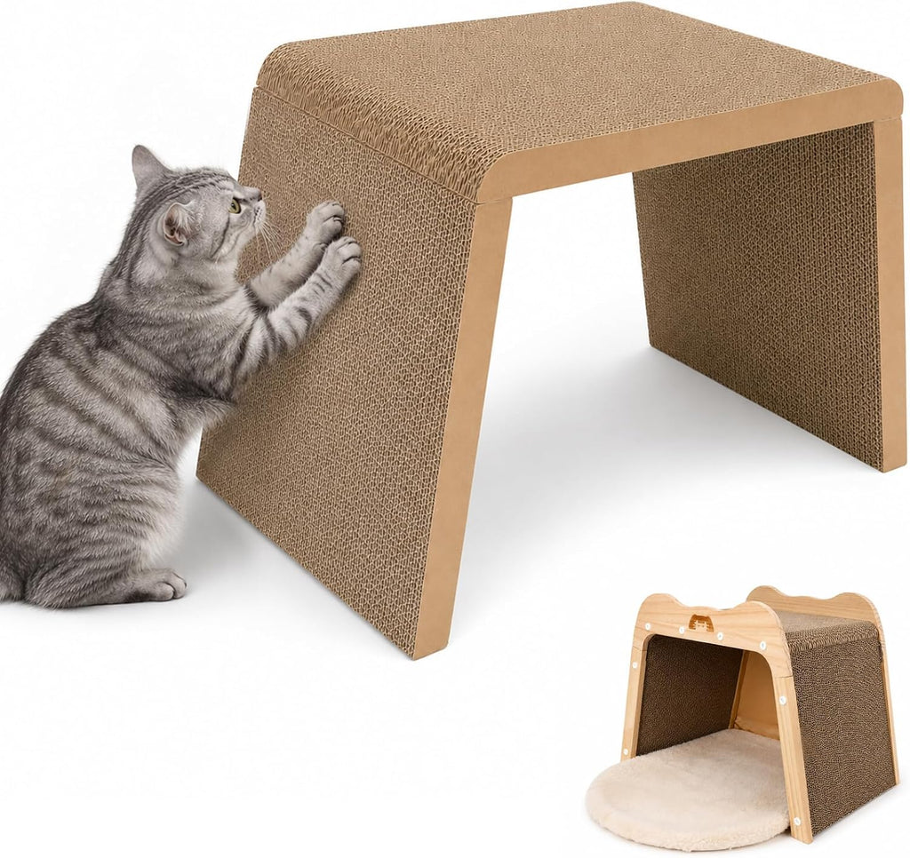 SZEE 2 Pack Cat Scratcher Pads Replacement Set for MZH09 Cat Scratch House