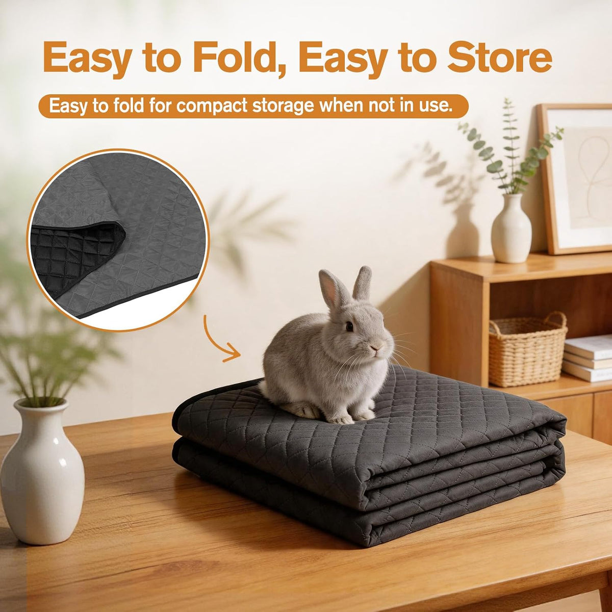 Extra Large Cage Liner for Rabbits, 78.15 X 39.37in Guinea Pig Cage Liners
