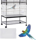 Daoeny Large Bird Cage Cover, Bird Cage Seed Catcher, Adjustable Soft Airy by Daoeny