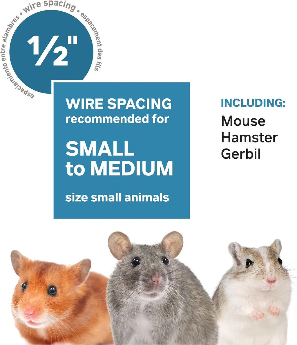 Prevue Pet Products Hamster Medium Haven - Blue