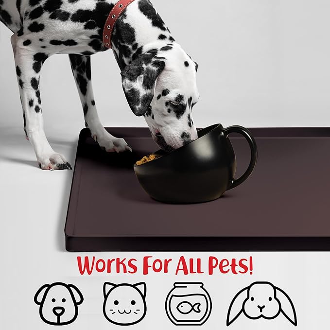 DogBuddy Dog Food Mat – Waterproof Dog Bowl Mat - Image 4