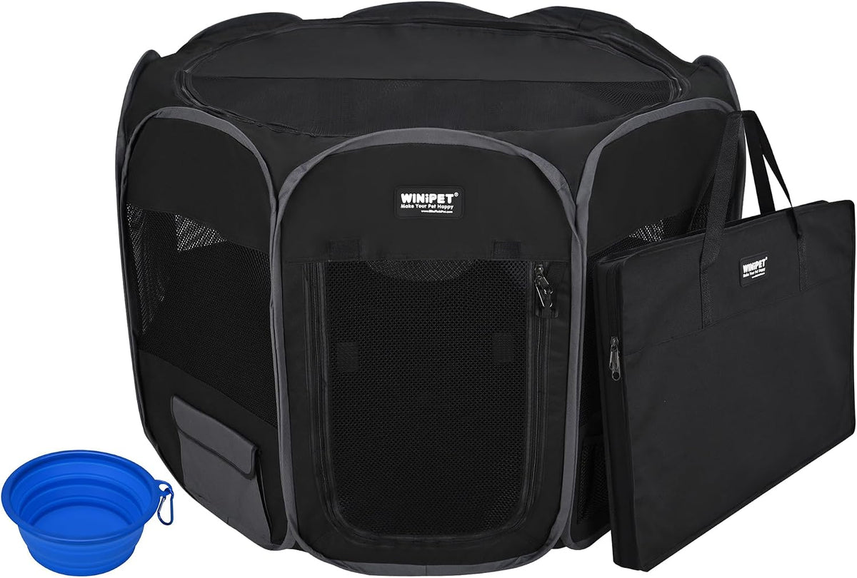 EliteField 2-Door Soft Pet Playpen for Dogs and Cats (2-Year Warranty)