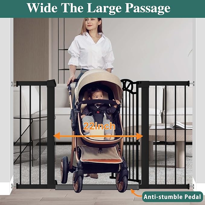 Fairy Baby 51.6"-54.3" Extra Wide Baby Gate - Image 5
