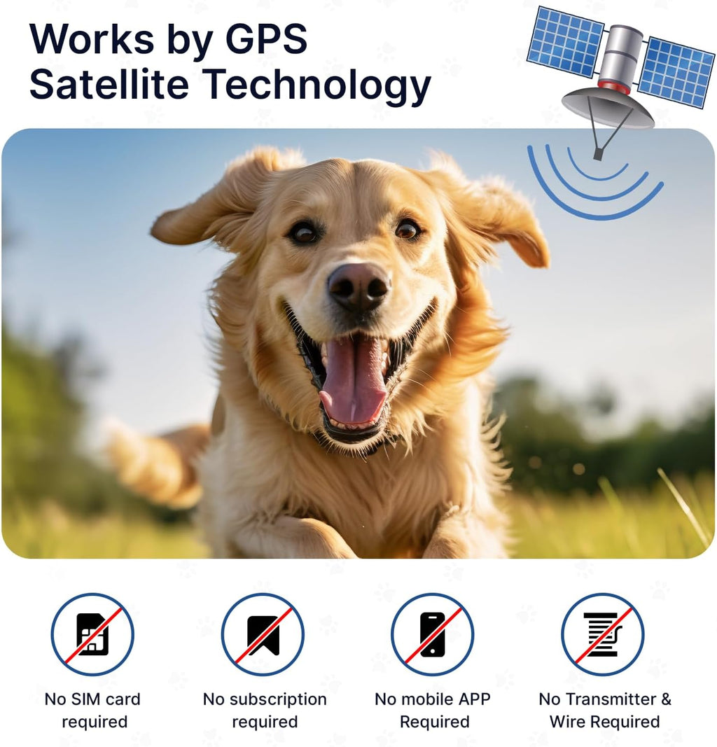 My Pet Command Wireless GPS Circular Dog Fence No Wires No Base Transmitter