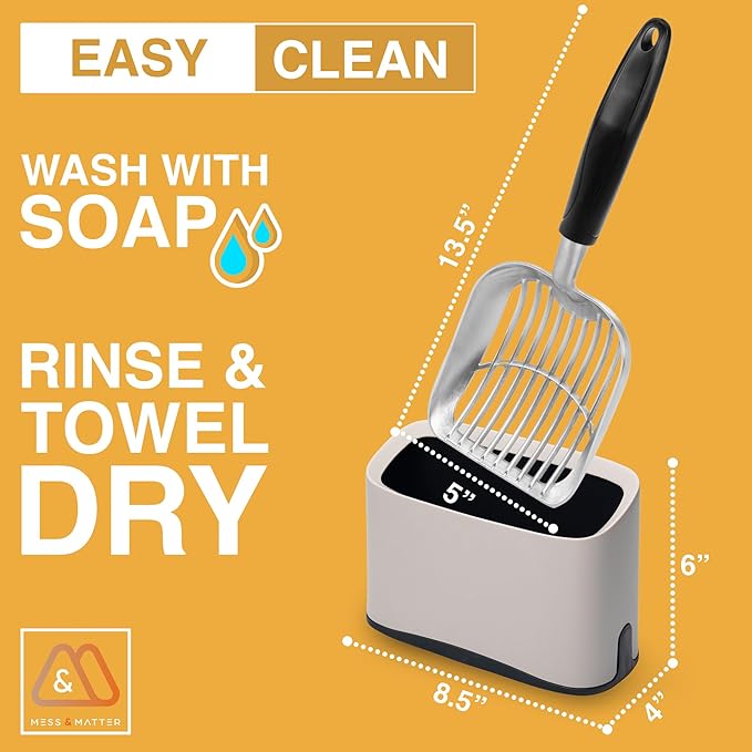 Heavy Duty Full Metal Cat Litter Scoop - Image 7