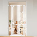 59“ Extra Tall Cat Gate for Doorway：29.4-33.4” Wide Pet Gate, Auto Close/One by Mudanku
