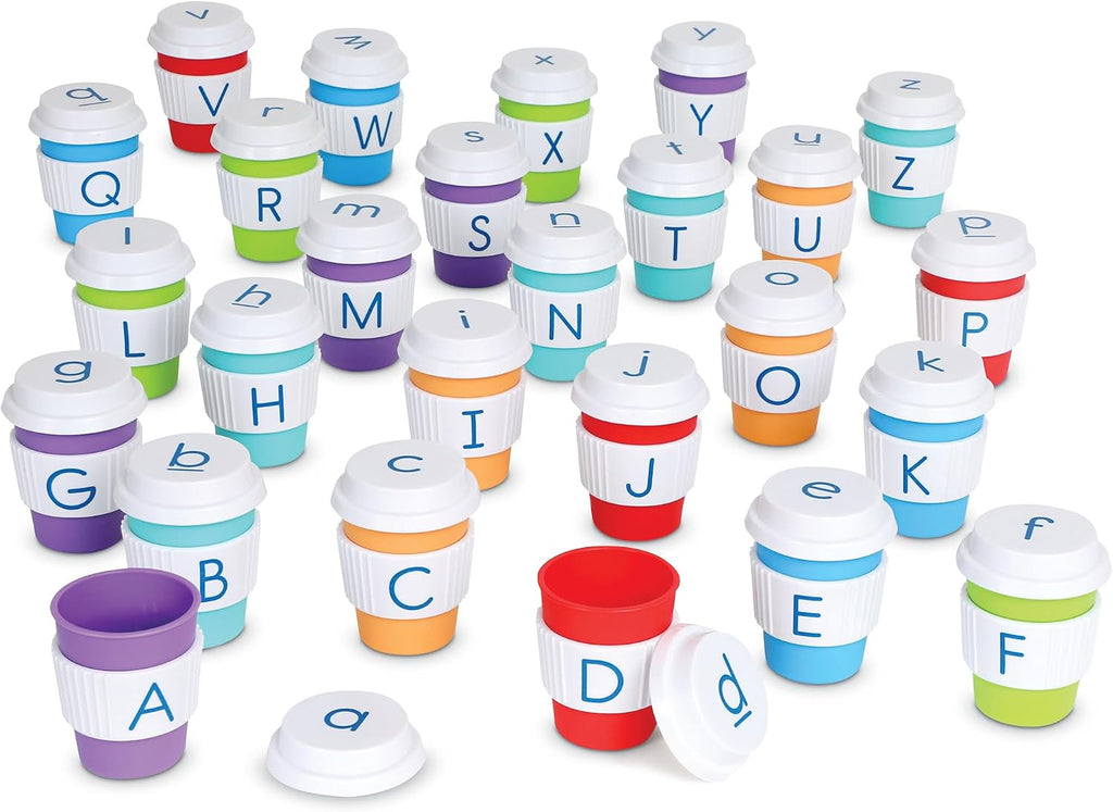 Learning Resources Alphabet Coffee Cups