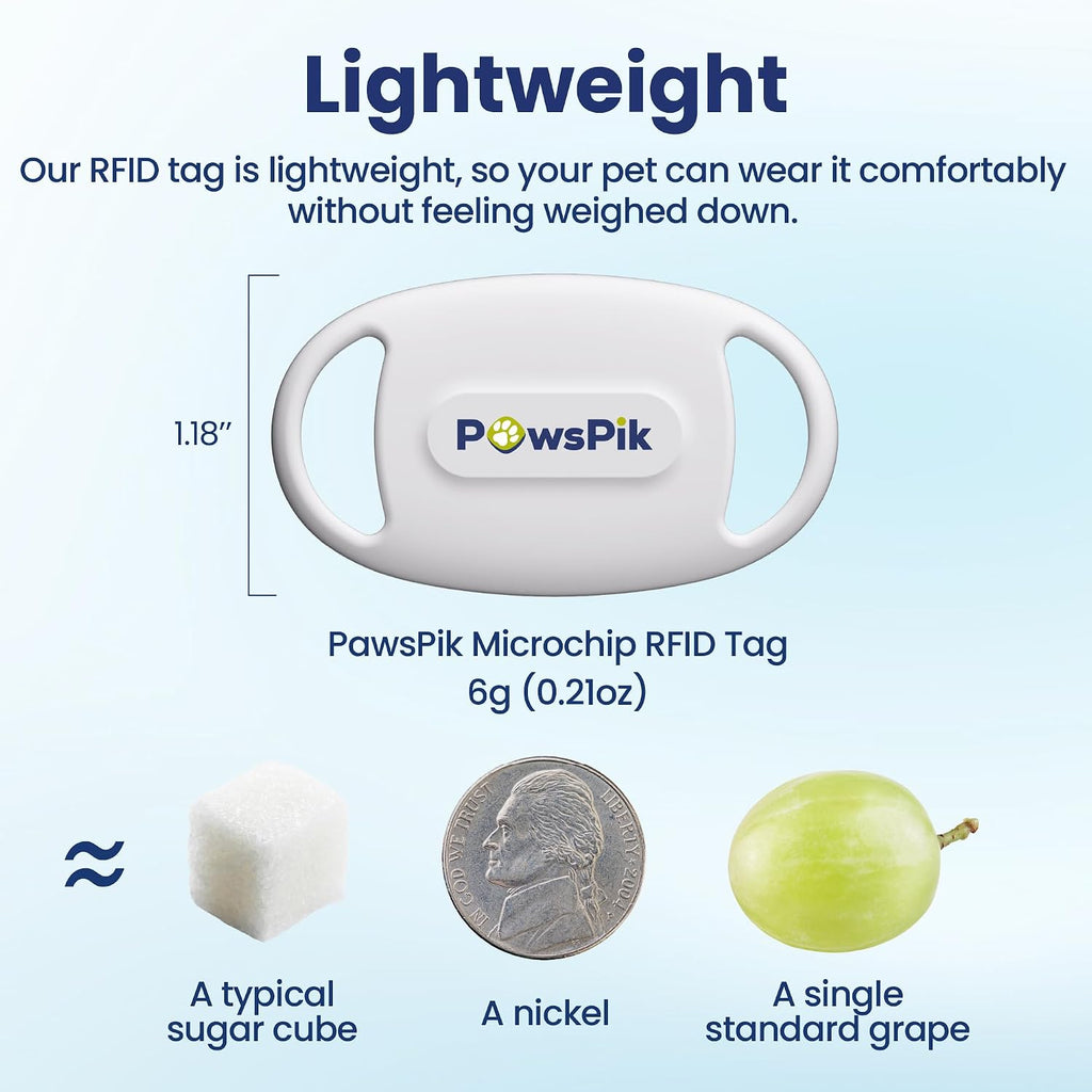RFID Microchip Tag for PawsPik Automatic Microchip RFID Cat Feeder