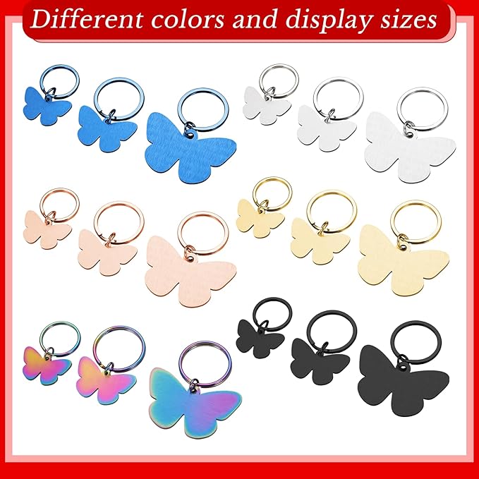Custom Butterfly Dog Tag - Image 8