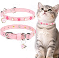 EXPAWLORER Leather Cat Collar for Girl Boy- Adjustable Pet Collar by EXPAWLORER