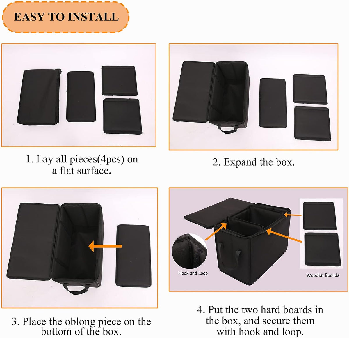 Car Seat Extender for Dogs, Front/Back Gap Filler, 20 x 11.5 x 14.5 in