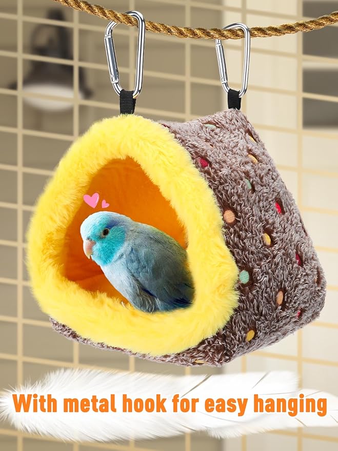 Small Winter Warm Bird Nest for Cage - Image 8