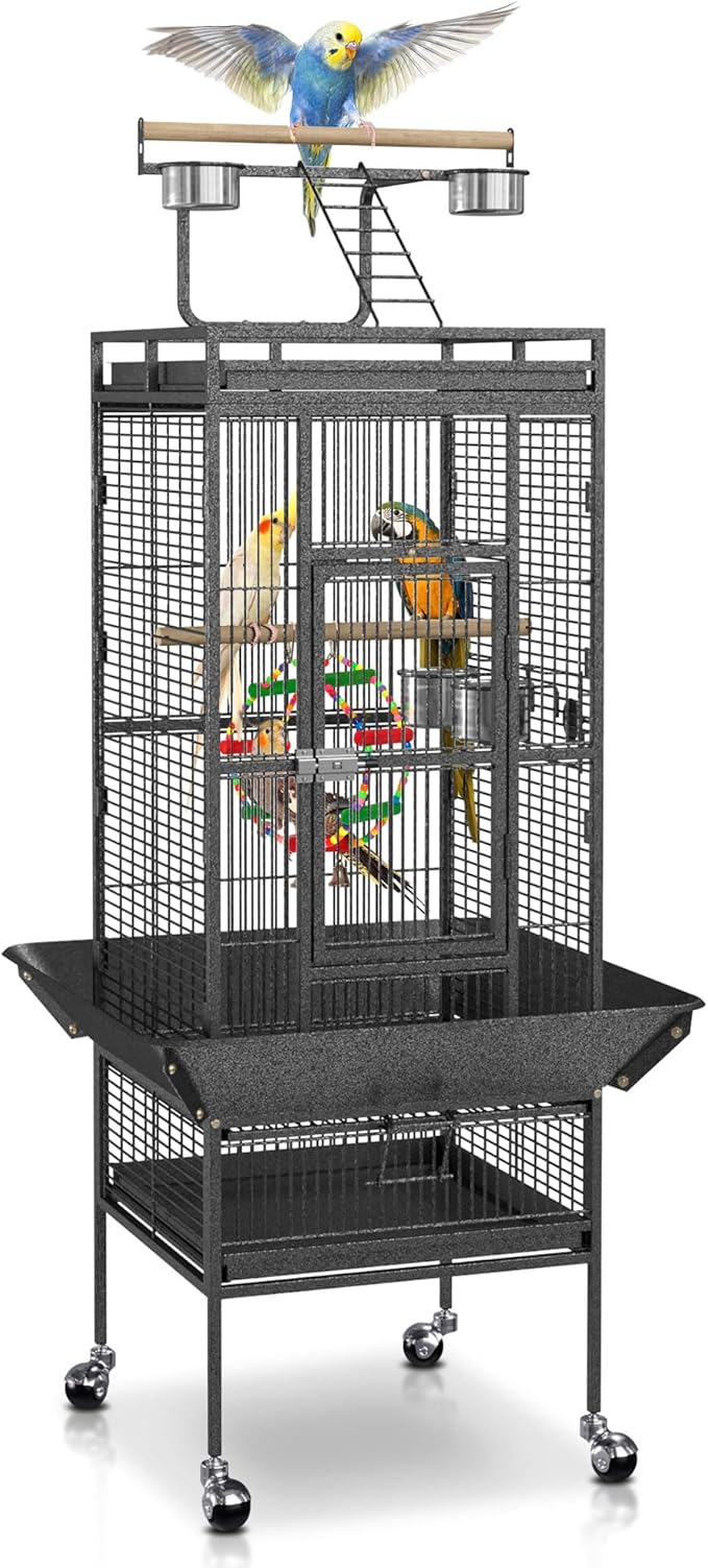 SUPER DEAL PRO 61-inch 2in1 Large Bird Cage by Superdeal