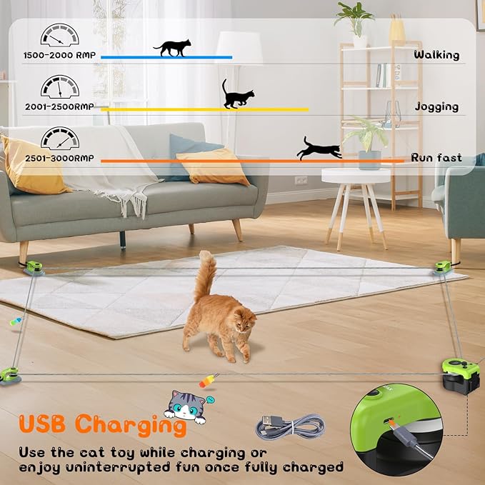 Interactive Cat Toy for Indoor - Image 4