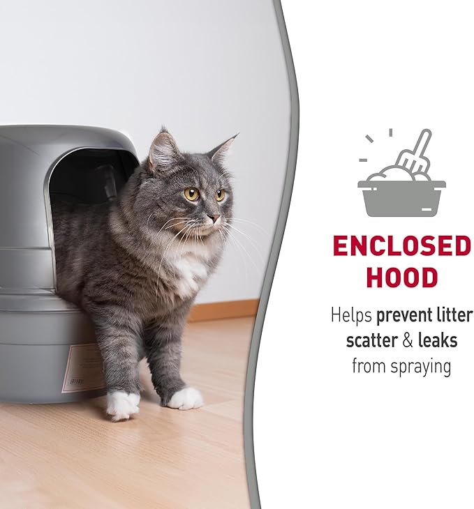 Nature’s Miracle Hooded Flip Top Litter Box - Image 6