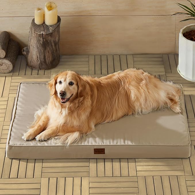 BFPETHOME Outdoor Dog Bed for Large Dogs, Waterproof, Orthopedic - Image 8