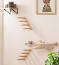 Cat Wall Shelves Set of 4, by PELUOMOZ