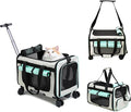 Expandable Pet Carrier with Wheels by Unknown