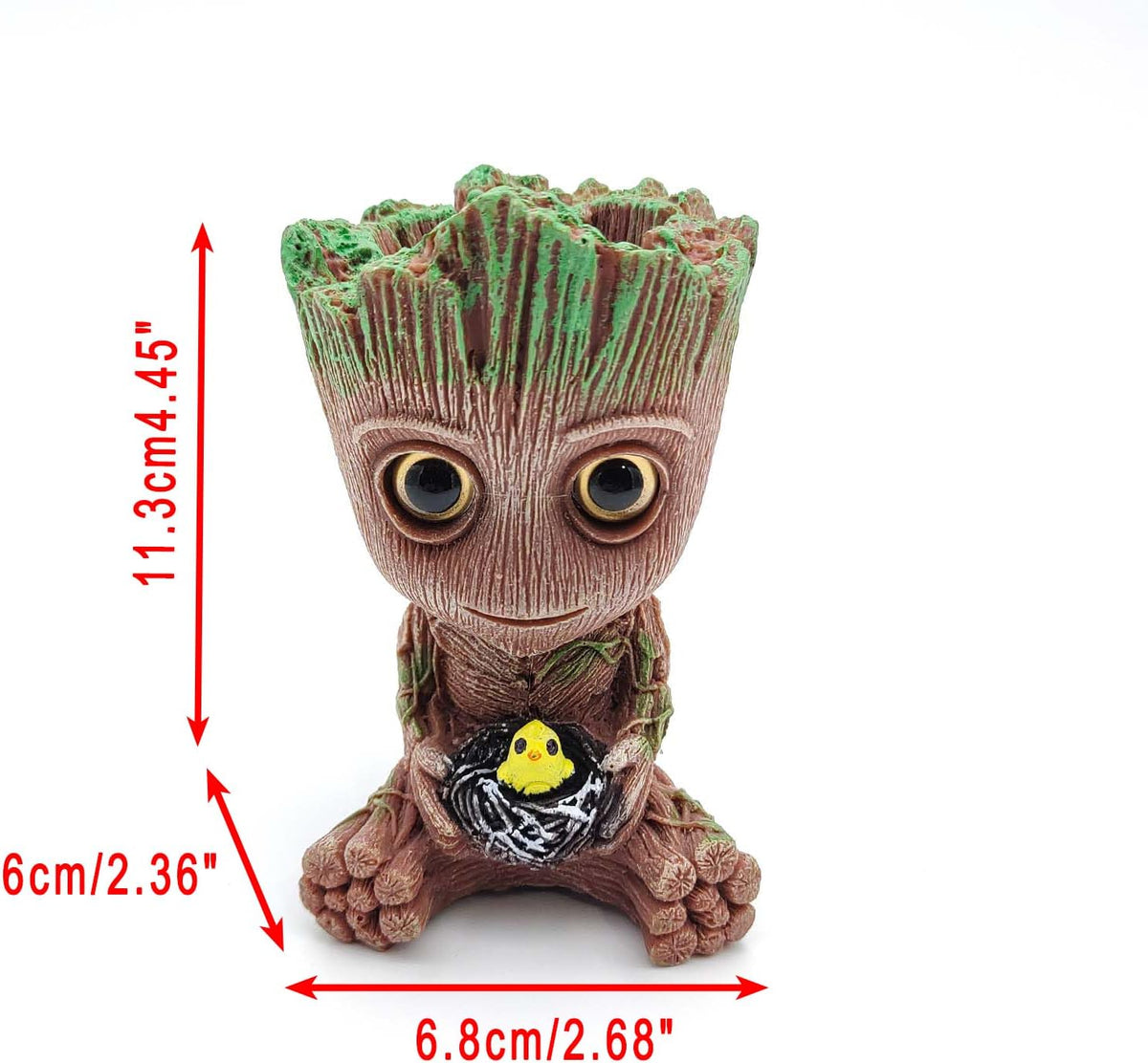 Aquarium Human-Tree Air Bubble Stone Decor with Air Stones