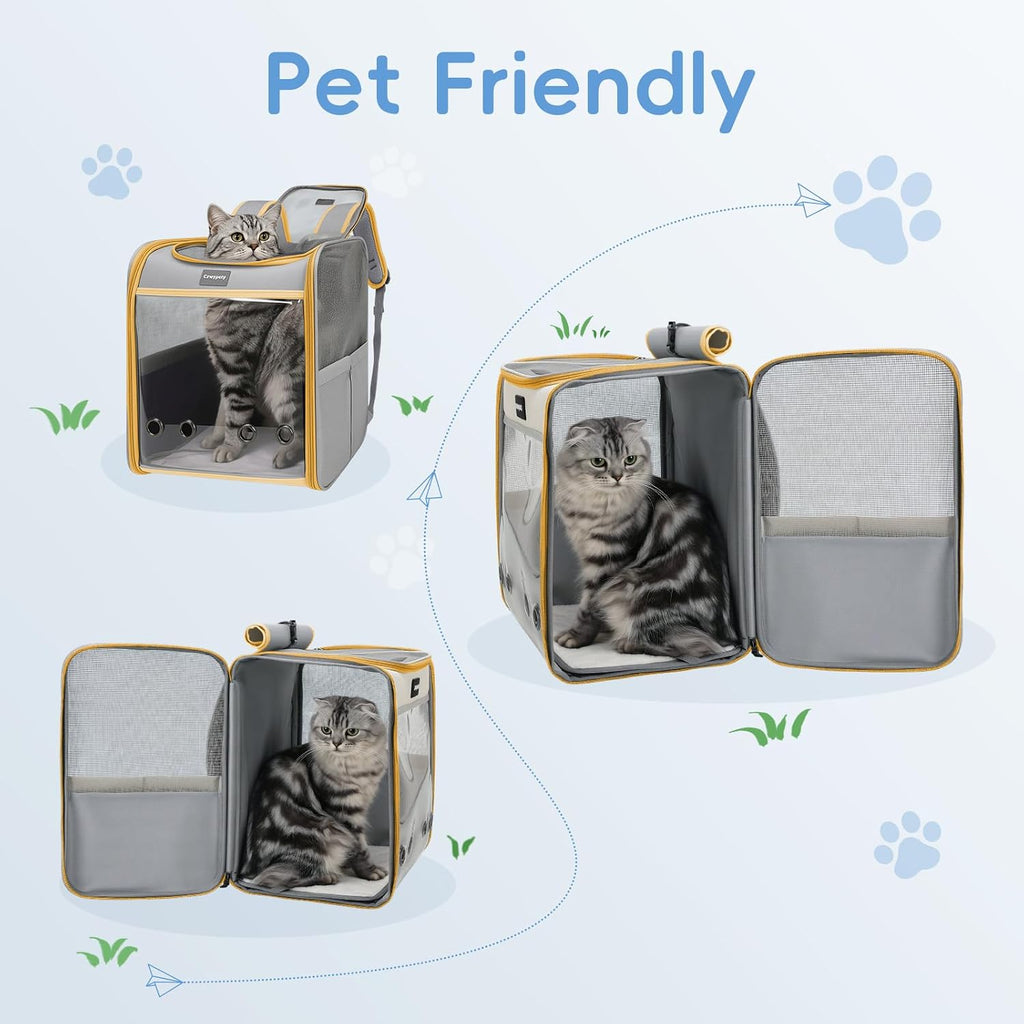 Cat Carrier Backpack Bubble Pet Carrier for Cats and Small Dogs