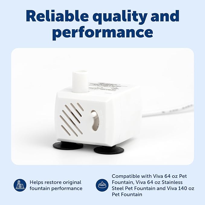 PetSafe Viva Pet Fountain Replacement Pump - Image 4