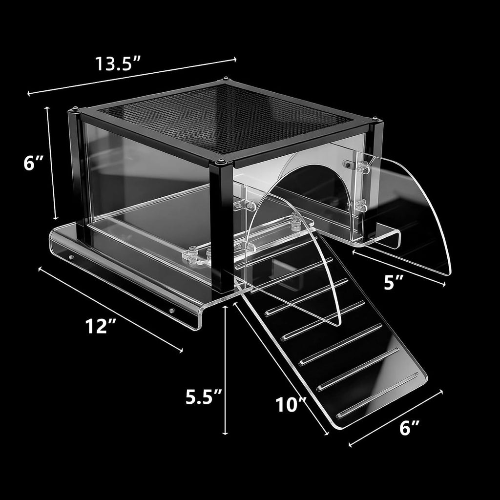 Turtle Basking Platform Large for 10-13.5in Wide 10/20/29/55 Gal Aquariums