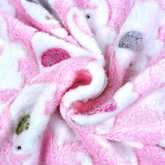 Dog Blankets for Medium Large Dogs, 3 Pack Washable Pet Throw 41" x 31" - Image 7