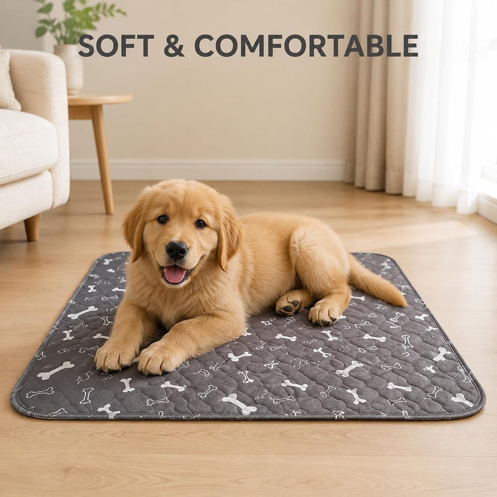 HCSS Puppy Pads with Pheromones,Washable Puppy Pee Pads for Dogs,Reusable Puppy Pads Washable for Dogs & Cats,Durable Leak-Proof & Anti-Slip Pet Training Pads for Home & Trave
