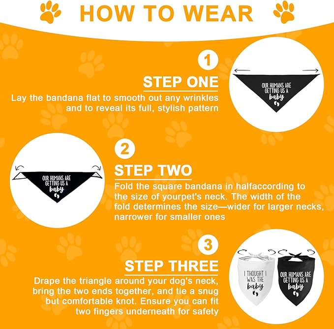 Baby Security Dog Bandana - Image 4