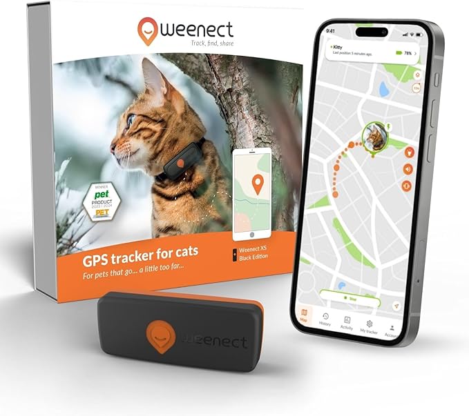 Weenect Cat XS - New GPS Tracker by Weenect