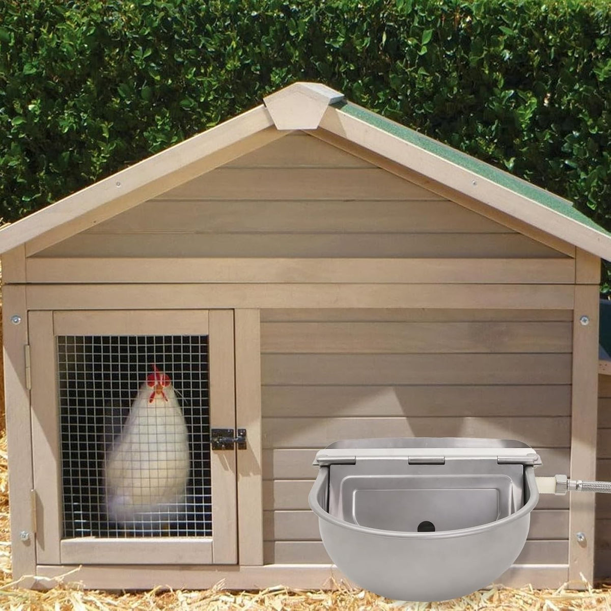Automatic Waterer 304 Stainless Steel Float Valve for Chicken Dog Livestock
