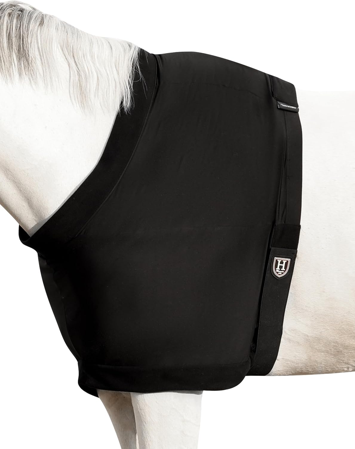Harrison Howard Horse Shoulder Guard, Stretch Anti-rub Bib, Fleece Padding