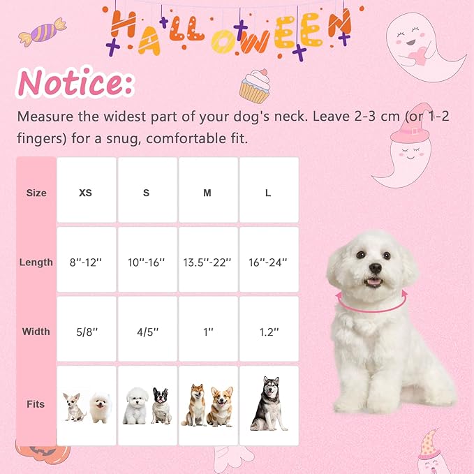 Halloween Dog Collar, Fall Dog Collars - Image 2