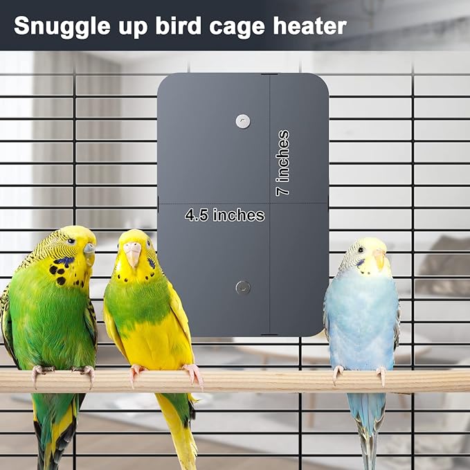 Fenocran Indoor Bird Heater Pad, USB Bird Warmer Heater, Bird Heater - Image 2