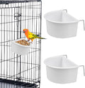 Bird Feeder, Bird Water Cage Accessories, Hanging Bird Food Bowl Cups by Symphonyw