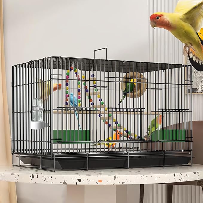 Pet Bird Automatic Water Dispenser, Bird Cage Hanging Drinking Device, - Image 6