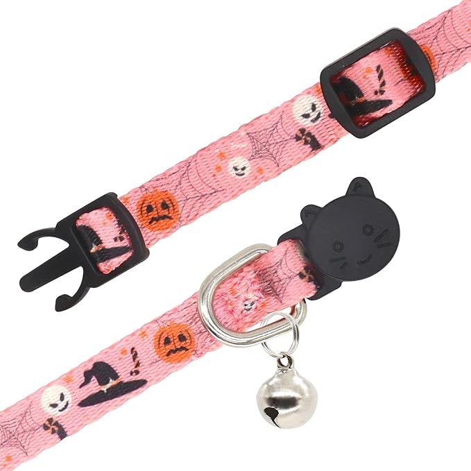 Halloween Cat Collar, 2 Pack, Breakaway Cute Cat Collar - Image 3