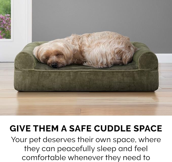 Furhaven Orthopedic Dog Bed for Large Dogs w/ Removable Bolsters & Washable - Image 10