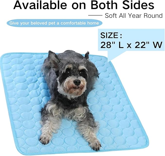 2025 New Dog Cooling Mat, Pet Cooling Mats, Summer Cool Pads Pet Mat Outdoor - Image 7