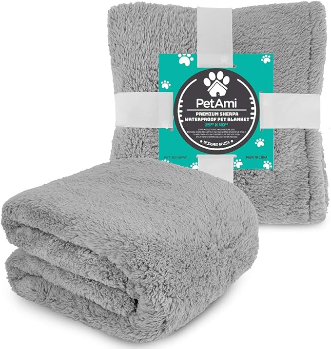 PetAmi Fluffy Waterproof Dog Blanket - Image 8