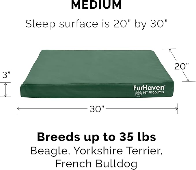 Furhaven Water-Resistant Cooling Gel Dog Bed - Image 2