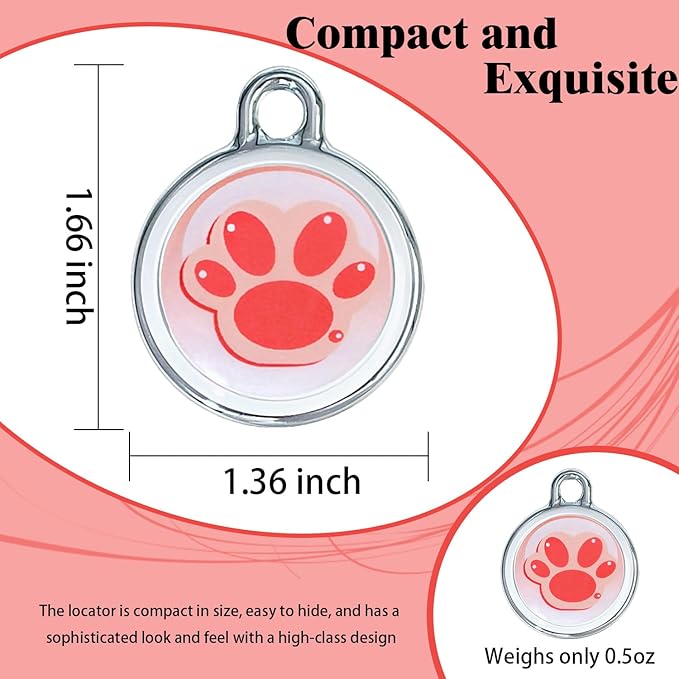 Smart GPS Tracker for Dogs|mini Easy to use Cat GPS Tracker|Waterproof and - Image 7