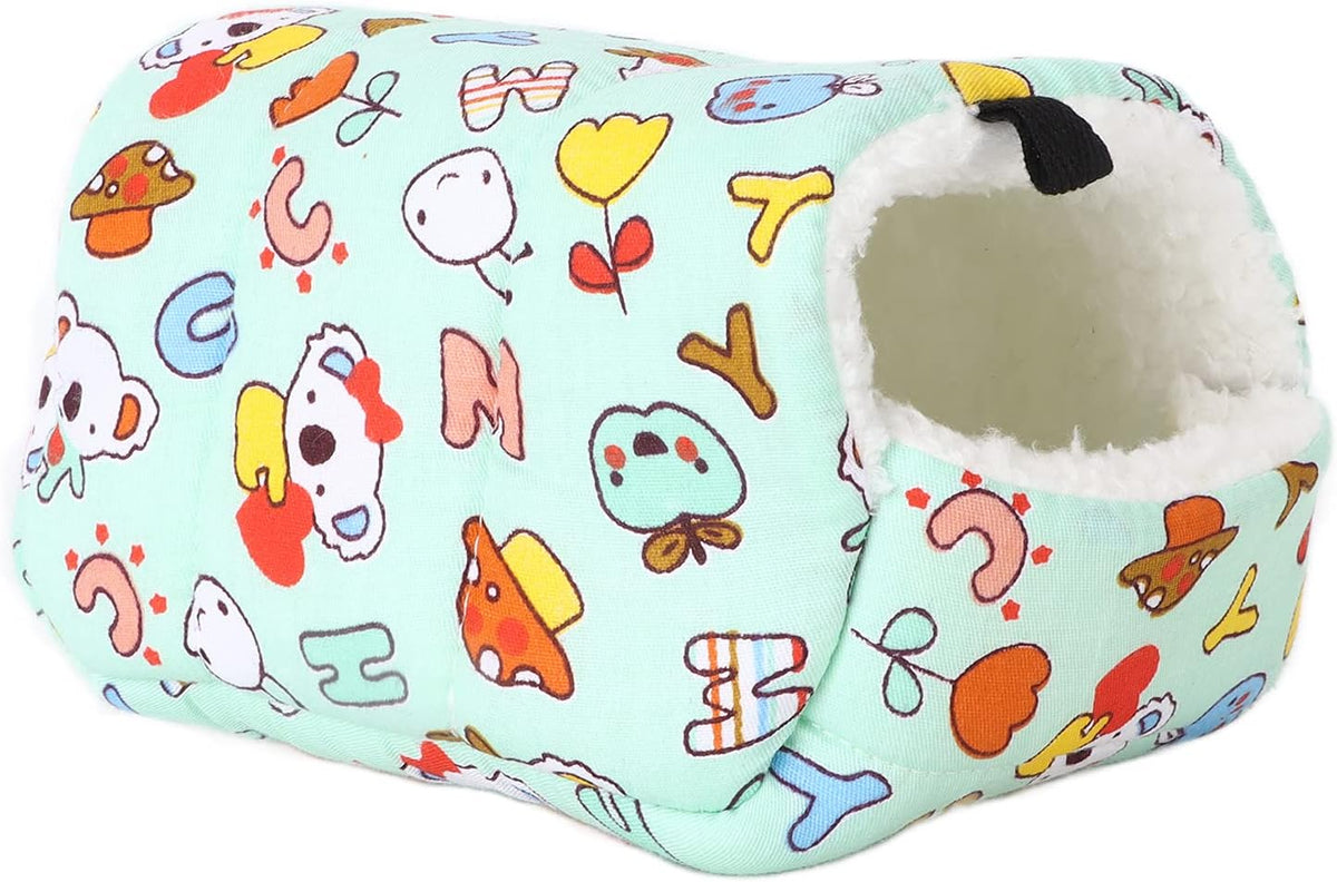 Zerodis Pet Hanging Hammock Pet Cage Cotton Hamster Bed Soft Pet Hanging Hammock for Small Pet Animals Guinea Pig Hamsters Sleeping