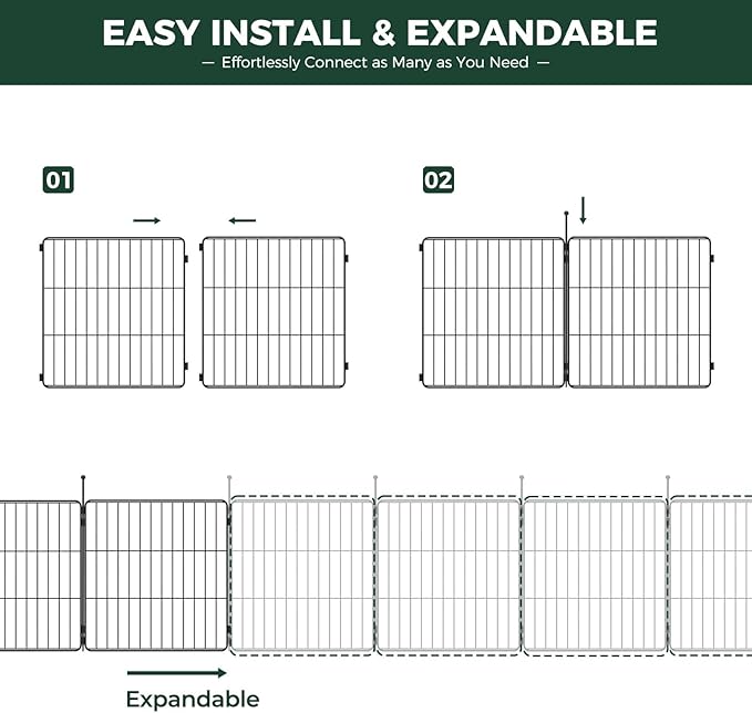 FXW MiniPaws Unleashed Dog Playpen, Expandable & Portable Design - Image 5