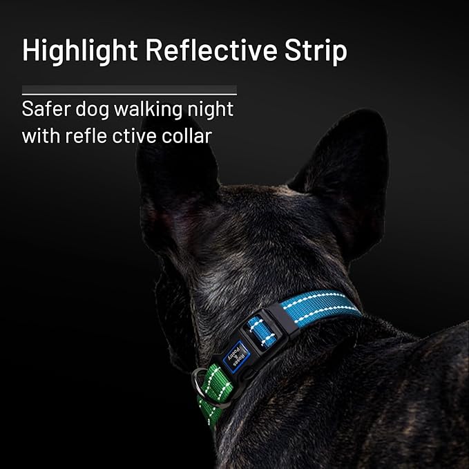 Roses&Poetry Dog Collars for Medium Dogs, Adjustable Durable Pet Collars for - Image 5