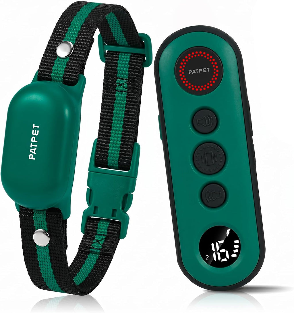 PATPET Dog Shock Collar with Remote Control - 4000FT Safe Training Collar