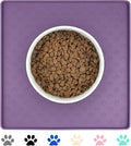 Ptlom Dog Food Mat Anti-Slip Bowl Mats by PTLOM