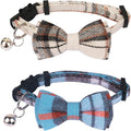 ADOGGYGO Plaid Cat Collars Breakaway by ADOGGYGO