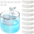 NPET WF100 Cat Fountain, 54oz/1.6L Automatic Pet Water Fountain Dog Water by NPET