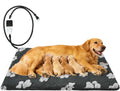 Heated Whelping Pad for Puppy, Dog Heating Pad with Upgraded Smart Thermostat Switch,Warm Crate Mat with Anti-bite Cord Outdoor Indoor,Constant on Function,UL&FCC Dual Certification,18*28in